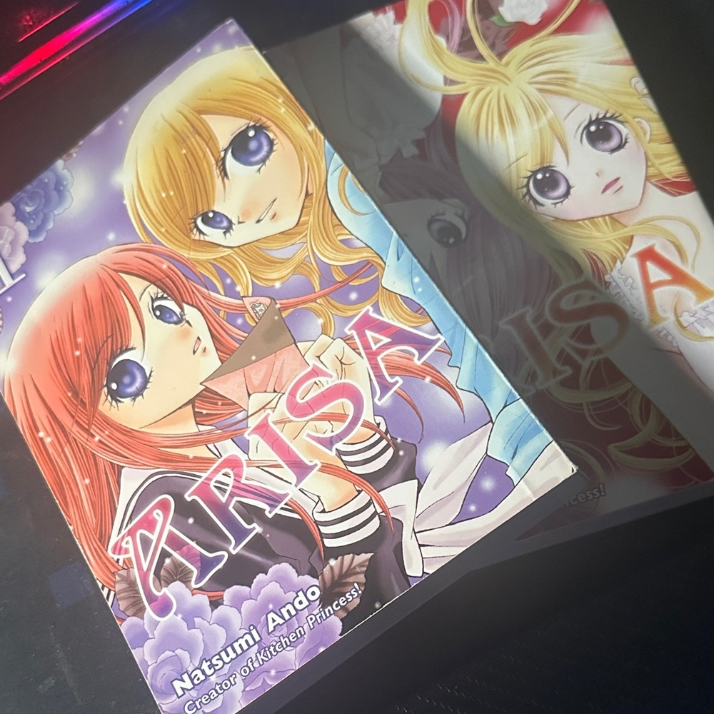 Arisa Manga by Natsumi Ando - Colorful Cover